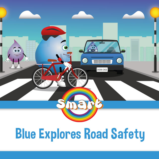 Blue Explores Road Safety storybook