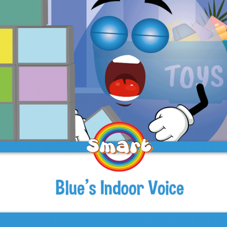 Blue’s Indoor Voice storybook