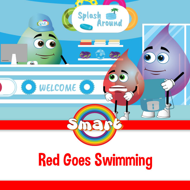 Red Goes Swimming Storybook