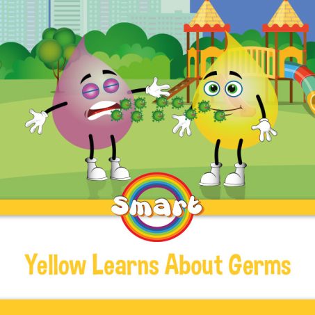 Yellow Learns About Germs storybook