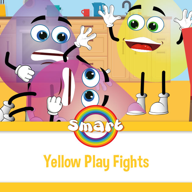 Yellow Play Fights Storybook