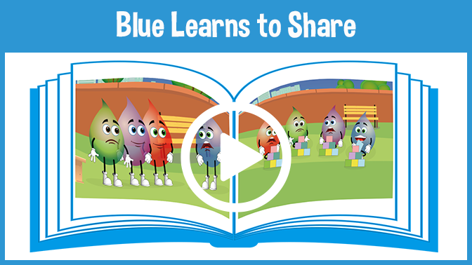 Blue Learns To Share Read-to-me