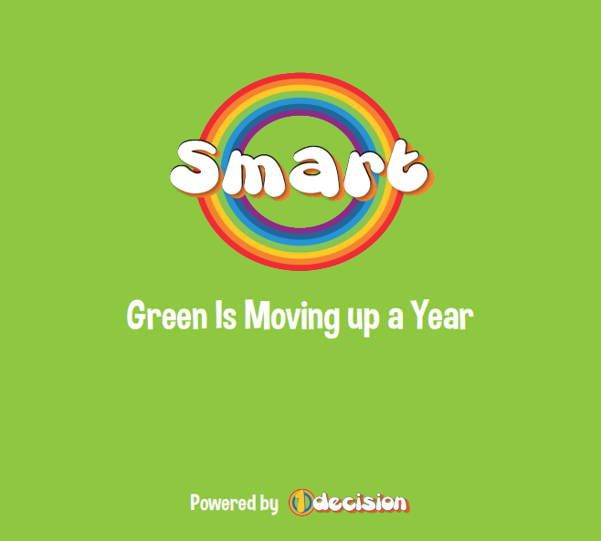 green is moving up a year back storybook back cover