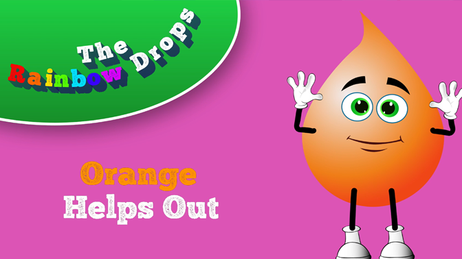 Orange Helps Out Educational Cartoon for children