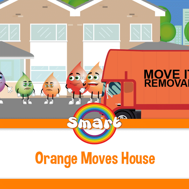 Orange Moves House Storybook