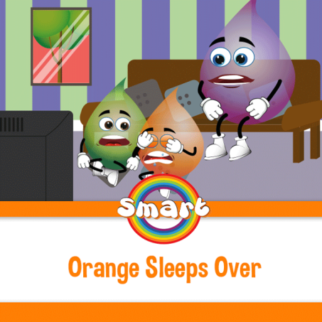 Orange Sleeps Over Storybook