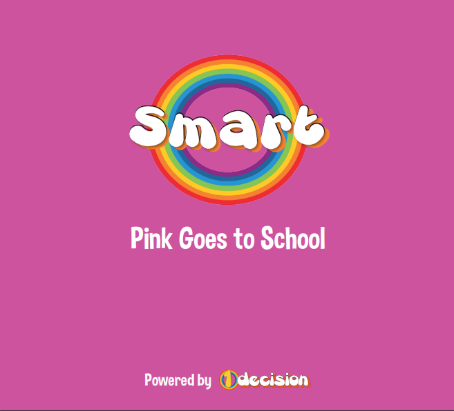 Pink Goes to School Storybook Back