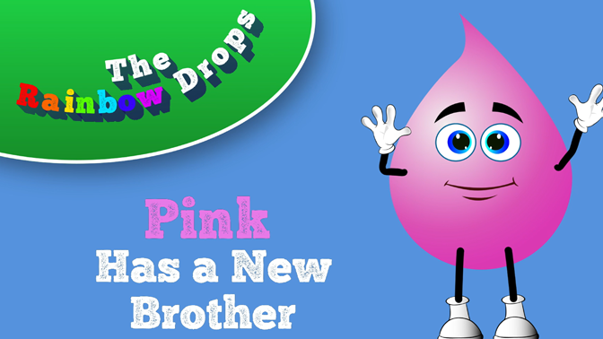 Pink Has a New Brother Cartoon for children