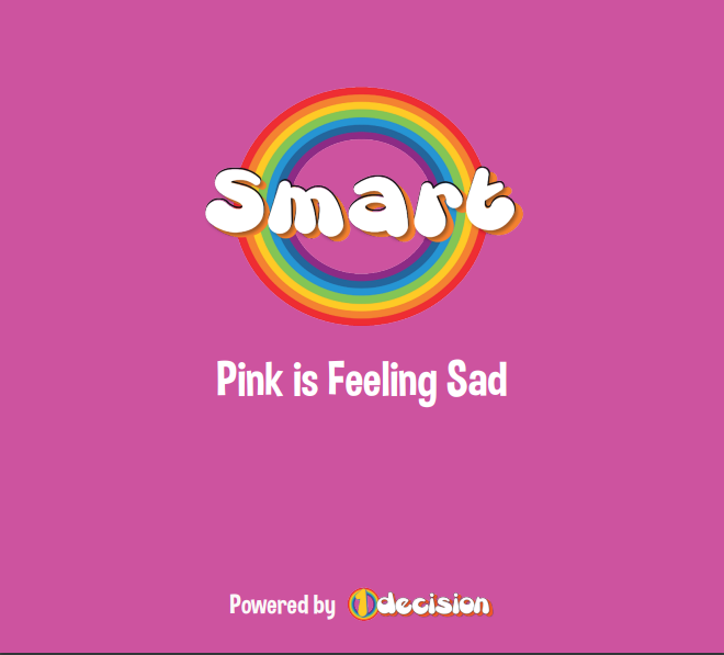 Pink Feels Sad Storybook Back Cover