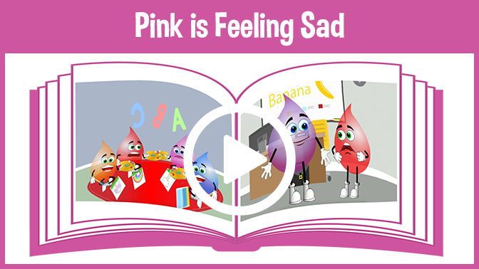 Pink Is Feeling Sad Read-to-me
