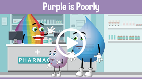 Purple is Poorly Educational Cartoons