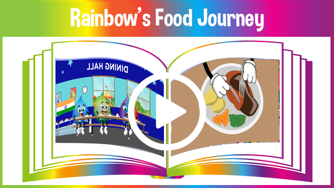 Rainbow’s Food Journey Read-to-me