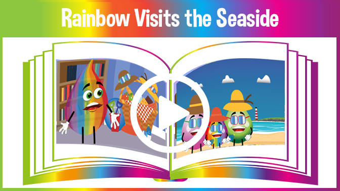 Rainbow Visits the Seaside Read-to-me