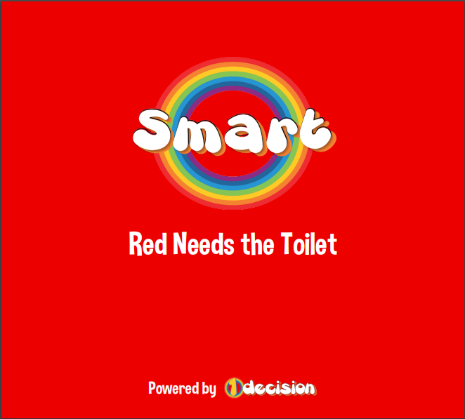 Red Needs the Toilet Storybook Back