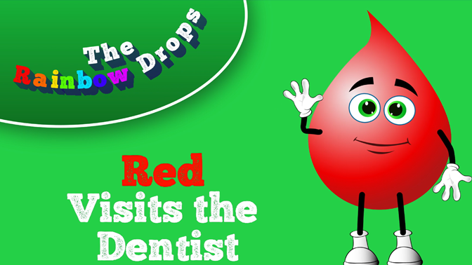 Red Visits the Dentist Educational Cartoon for children