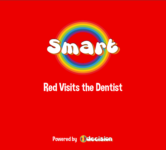 Red Visits the Dentist Storybook Back