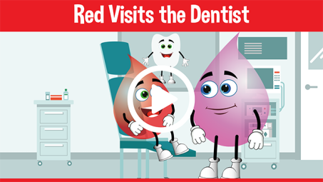 Red Visits the Dentist Educational Cartoons