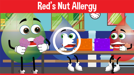 Red’s Nut Allergy Educational Cartoons
