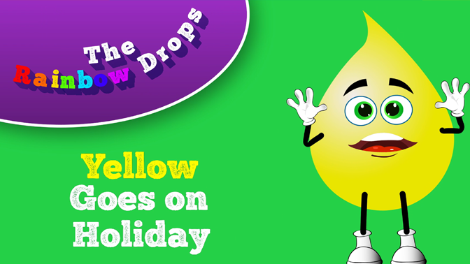 Yellow Goes on Holiday educational cartoons for children