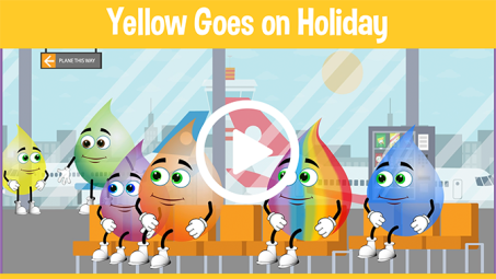 Yellow Goes on Holiday Educational Cartoons