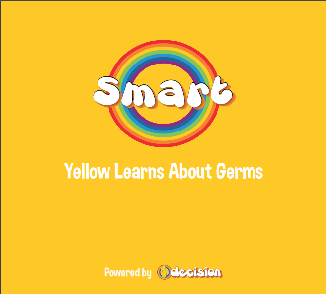 Yellows learns about germs Storybook Back