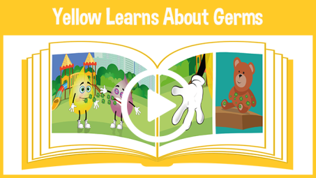 Yellow Learns About Germs Read-to-me